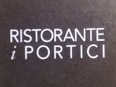 RISTORANTE I PORTICI BOLOGNA